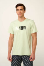 Vamp - Βαμβακερή Ανδρική Πυτζάμα με Κοντό Παντελόνι - Image 4