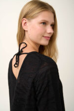 Vamp - Καλοκαιρινό Διάτρητο Φόρεμα με Κοντό Μανίκι - Image 4