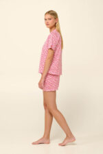 Vamp - Βαμβακερή Γυναικεία Πυτζάμα με Κουμπιά - Image 4