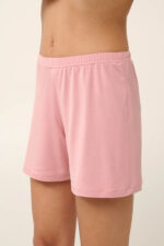 Vamp - Μονόχρωμο Micromodal Babydoll με Δαντέλα - Image 4