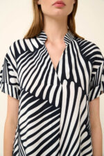 Καλοκαιρινό Φόρεμα από Ποπλίνα με Λαιμόκοψη V - Image 4