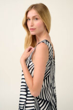 Vamp - Αμάνικο Καλοκαιρινό Φόρεμα από Ποπλίνα - Image 5