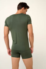 Vamp - Μονόχρωμο Ανδρικό Φανελάκι Micromodal - Image 5