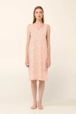 Vamp - Αμάνικο Καλοκαιρινό Νυχτικό από Βαμβάκι - Image 2