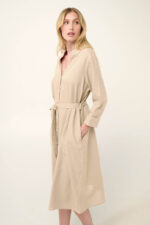 Κουμπωτό Καλοκαιρινό Φόρεμα με Μανίκι