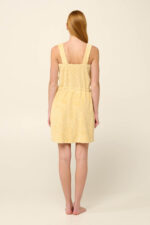 Vamp - Μονόχρωμο Frottee Φόρεμα Θαλάσσης - Image 5