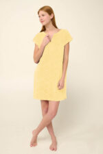 Μονόχρωμο Frottee Φόρεμα Θαλάσσης - Image 2