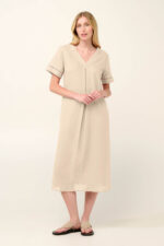 Καλοκαιρινό Φόρεμα με V Λαιμόκοψη