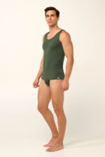 Αμάνικο Ανδρικό Φανελάκι Micromodal - Image 2