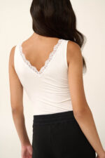 Vamp - Γυναικείο Κοντό Παντελόνι από Βαμβάκι με Τσέπες - Image 6