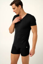 Vamp - Μονόχρωμο Ανδρικό Φανελάκι Micromodal - Image 3