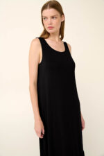 Vamp - Μονόχρωμο Μακρύ Καλοκαιρινό Φόρεμα - Image 3