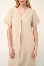 Καλοκαιρινό Φόρεμα με V Λαιμόκοψη - Image 3