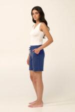 Vamp - Γυναικείο Κοντό Παντελόνι από Βαμβάκι με Τσέπες - Image 2