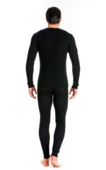 Thermal Ισοθερμική Μακρυμάνικη Ανδρική Μπλούζα με Ανοιχτή λαιμόκοψη - Image 2