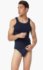 Comfort 2 Βαμβακερή Αμάνικη Ανδρική Φανέλα 2 τμχ