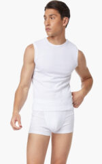 Comfort 2 Αμάνικη Ανδρική Βαμβακερή Φανέλα 2 τμχ