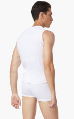 Comfort 2 Αμάνικη Ανδρική Βαμβακερή Φανέλα 2 τμχ - Image 2