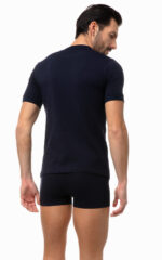 Sporties Βαμβακερή Κοντομάνικη Ανδρική Φανέλα 2 τμχ - Image 2