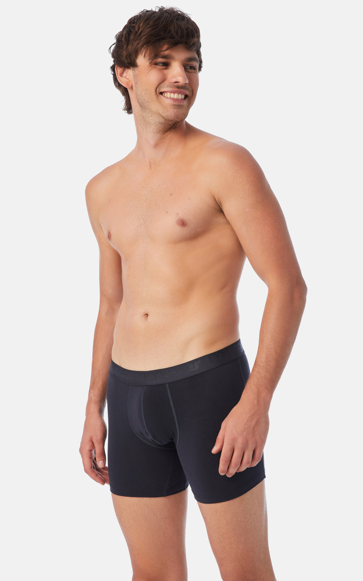 90-20483_350-01 Mengear TENCEL™ Modal Ανδρικό Boxer Long με εξωτερικό λάστιχο 2τμχ - Image 1