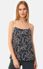 Hearts Αμάνικη Μπριτέλα Γυναικεία Πυτζάμα