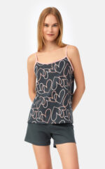 Hearts Αμάνικη Μπριτέλα Γυναικεία Πυτζάμα - Image 3