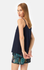 Palm Paradise Αμάνικη Μπριτέλα Γυναικεία Πυτζάμα - Image 2