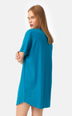 Tropical Boyfriend T-Shirt Dress - Image 2