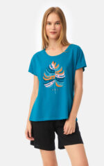 Tropical Κοντομάνικη Γυναικεία Πυτζάμα