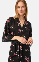 TENCEL™ Modal Εμπριμέ Γυναικεία Ρόμπα - Image 2