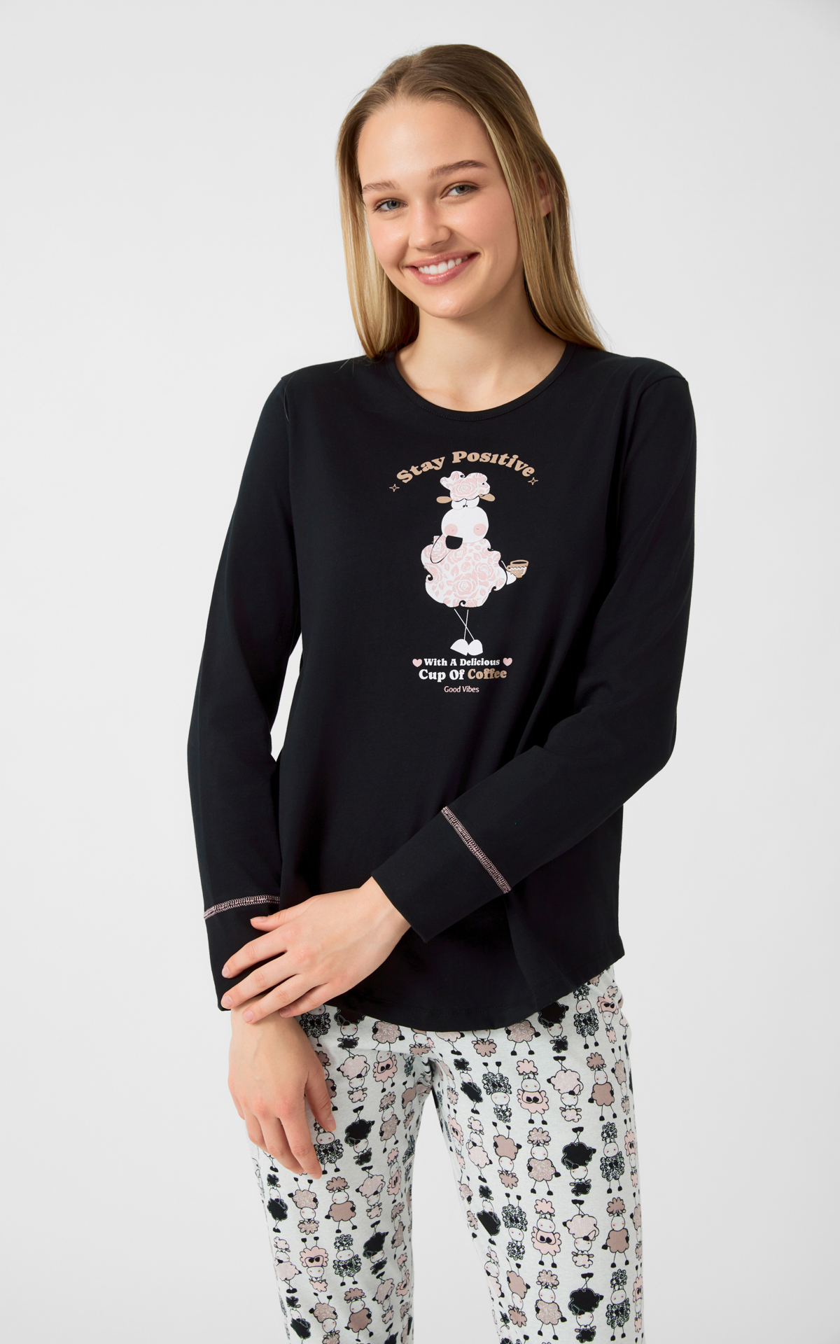 90-52996_045-01 Sheeps Γυναικεία Πυτζάμα - Image 1