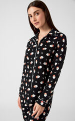 X-Mas HoHo Κουμπωτή Γυναικεία Πυτζάμα - Image 2