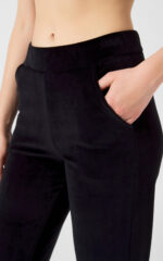 Βελούδινο γυναικείο Παντελόνι με μπάσκα - Image 3