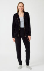 Βελούδινο γυναικείο Παντελόνι με μπάσκα - Image 4