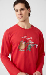 Knock Knock Ανδρική Πυτζάμα - Image 2