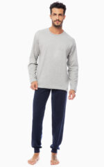 Ανδρικό Jersey Βαμβακερό Παντελόνι με λάστιχο στη μέση & μπάσκα [S-3XL]