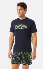 Future Κοντομάνικη Ανδρική Πυτζάμα - Image 3