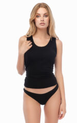 Merino Μάλλινο Γυναικείο Αμάνικο Φανελάκι