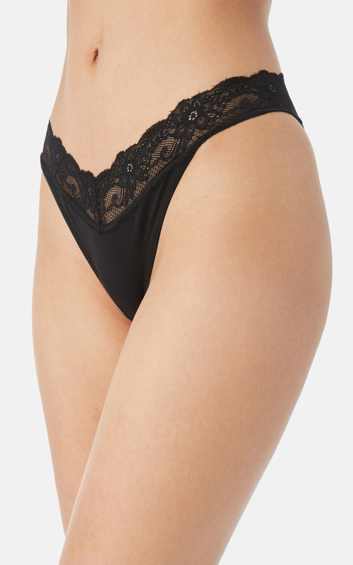 90-80951_045-01 Softie TENCEL™ Modal Γυναικείο Ψηλόμεσο V Tanga - Image 1