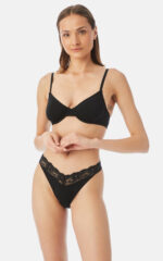 Softie TENCEL™ Modal Γυναικείο Ψηλόμεσο V Tanga - Image 3