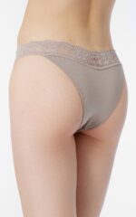 Softie TENCEL™ Modal Γυναικείο Ψηλόμεσο V Tanga - Image 2