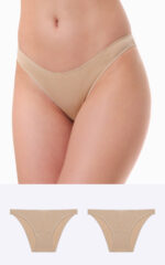 Fimelle TENCEL™ Modal Γυναικείο Χαμηλόμεσο Rio Invisible Σλιπ 2 τμχ
