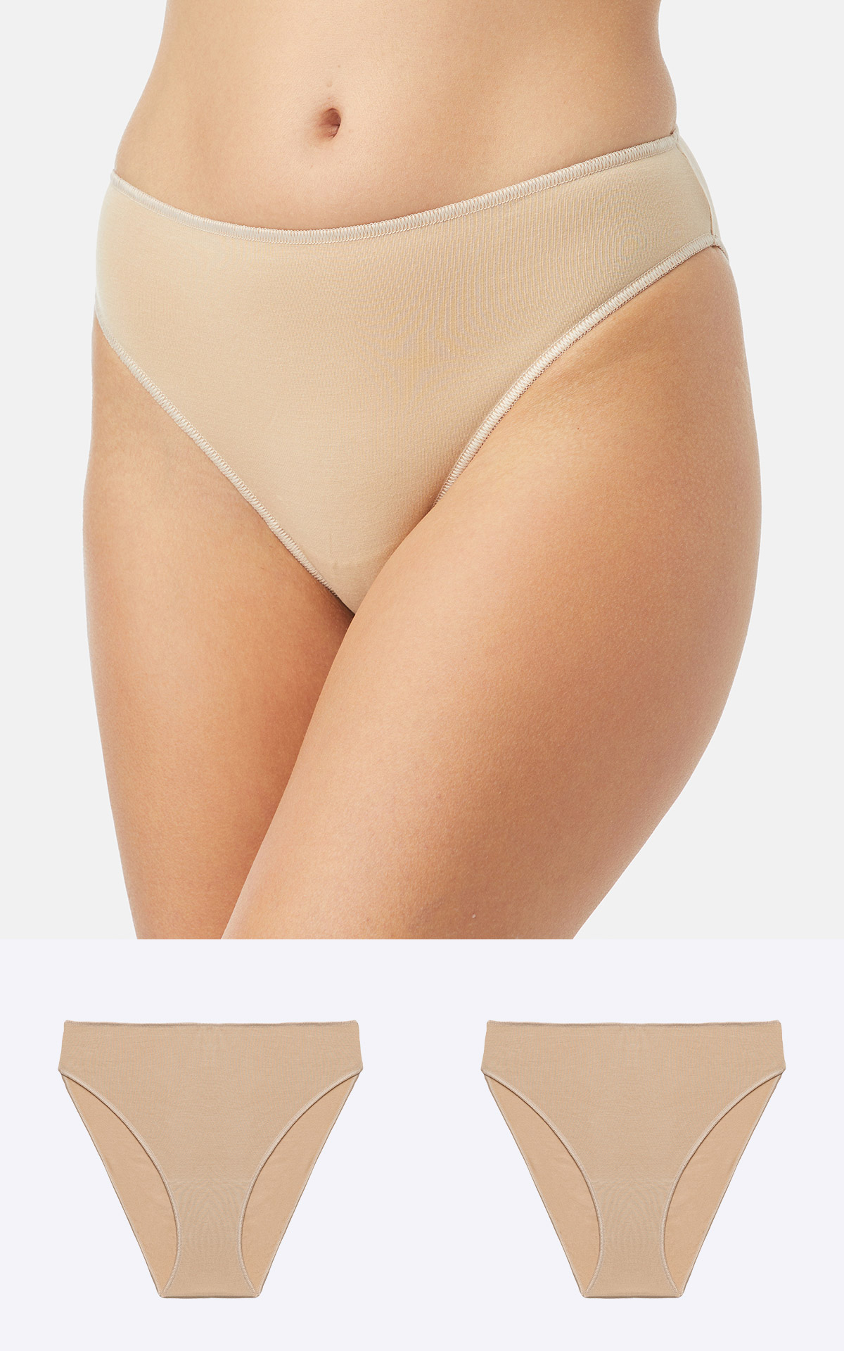 90-81322_003-01 Fimelle TENCEL™ Modal Γυναικείο Brazil Invisible Σλιπ 2 τμχ - Image 1