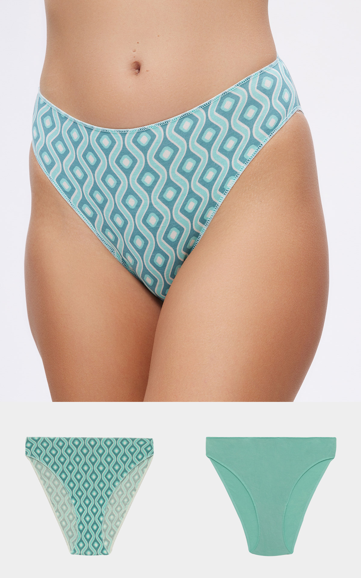 90-81322_954-01 Fimelle TENCEL™ Modal Γυναικείο Brazil Invisible Σλιπ 2 τμχ - Image 1