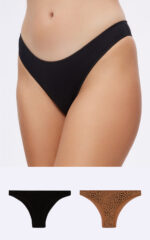 Fimelle TENCEL™ Modal Γυναικείο Brazilian Invisible Σλιπ 2 τμχ