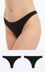 Miss Minerva Βαμβακερό Γυναικείο Invisible String 2 τμχ