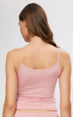 Fimelle Elegance TENCEL™ Modal Γυναικεία Αμάνικη Μπριτέλα Top - Image 3