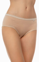 Classic Βαμβακερό Γυναικείο Midi Σλιπ 2 τμχ