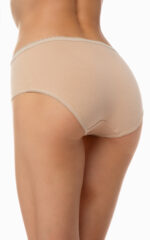 Classic Βαμβακερό Γυναικείο Midi Σλιπ 2 τμχ - Image 2