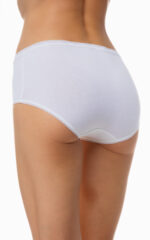Classic Βαμβακερό Γυναικείο Midi Σλιπ 2 τμχ - Image 2